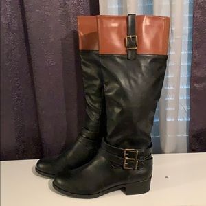 Black Riding Boots (only worn once!)